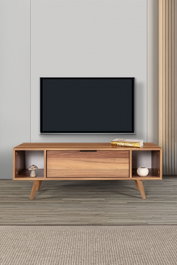 Hanah Home Mesir 3325 Soporte para TV Nogal